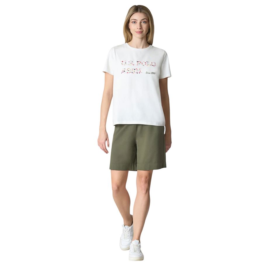 Pantalone corto sportivo punto Milano da donna U.S. Polo Assn | US41331003248